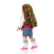 Truly Me™ 18-inch Doll #118 with curly caramel hair S2