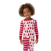 American Girl® x Hanna Andersson Holiday Treetops Pajamas for Little Girls & Girls R9