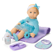 Disney Frozen Elsa Cuddle & Care Set with Bitty Baby® Doll by American Girl® P0