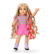 Long Hair Looks™ by Truly Me™ 18-inch Doll #133 & hair accessories E6