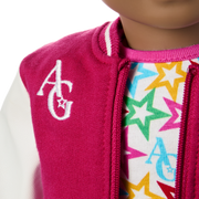 Truly Me™ 18-inch Doll #112 with curly dark-brown hair J2
