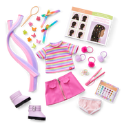 Long Hair Looks™ by Truly Me™ 18-inch Doll #134 & hair accessories Q2