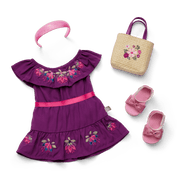 Raquel's™ Beach Party Dress for 18-inch Dolls (Girl of the Year™ 2026) S2