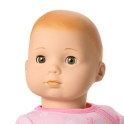 Bitty Baby® Doll #6 with red hair in Pastel Pink P3
