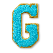 AG™ Letter G Stick-On Patch N2