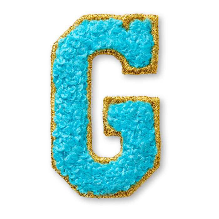 AG™ Letter G Stick-On Patch N2