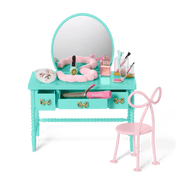 Raquel’s™ Vintage Vanity for 18-inch Dolls (Girl of the Year™ 2026) Z9