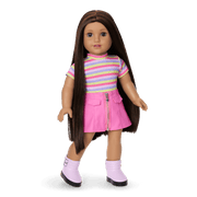 Long Hair Looks™ by Truly Me™ 18-inch Doll #134 & hair accessories Q2