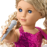 American Girl® x Megan Moroney Guitar & Mic Stand for 18-inch Dolls I8