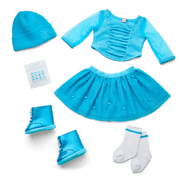 December Blue Brilliance Topaz Outfit for 18-inch Dolls K5