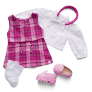 Pink & Preppy Outfit for 18-inch Dolls H4