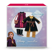 Disney Frozen Anna Adventure Outfit & Travel Bag for 18-inch Dolls by American Girl® M3