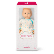 Bitty Baby® Doll #3 with blonde hair in Pastel Blue A3