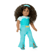March Aquamarine Dream Outfit for 18-inch Dolls E5