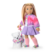 Summer’s™ Waggy Pup Tails™ Outfit for 18-inch Dolls (Girl of the Year™ 2025) E4