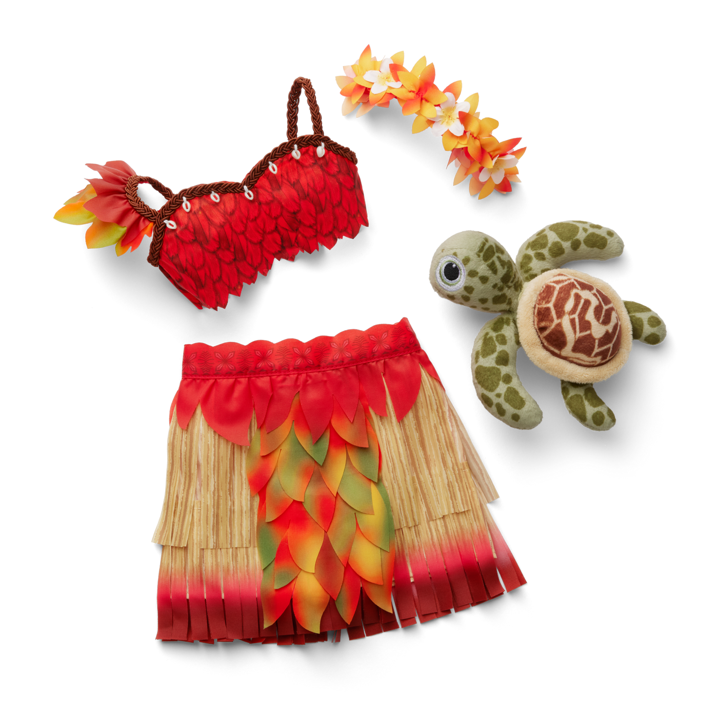 Disney Moana Wayfinder Outfit & Sea Turtle Plush for 18-inch Dolls by American Girl® W9