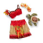 Disney Moana Wayfinder Outfit & Sea Turtle Plush for 18-inch Dolls by American Girl® W9
