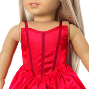 July Ruby Beauty Outfit for 18-inch Dolls X1