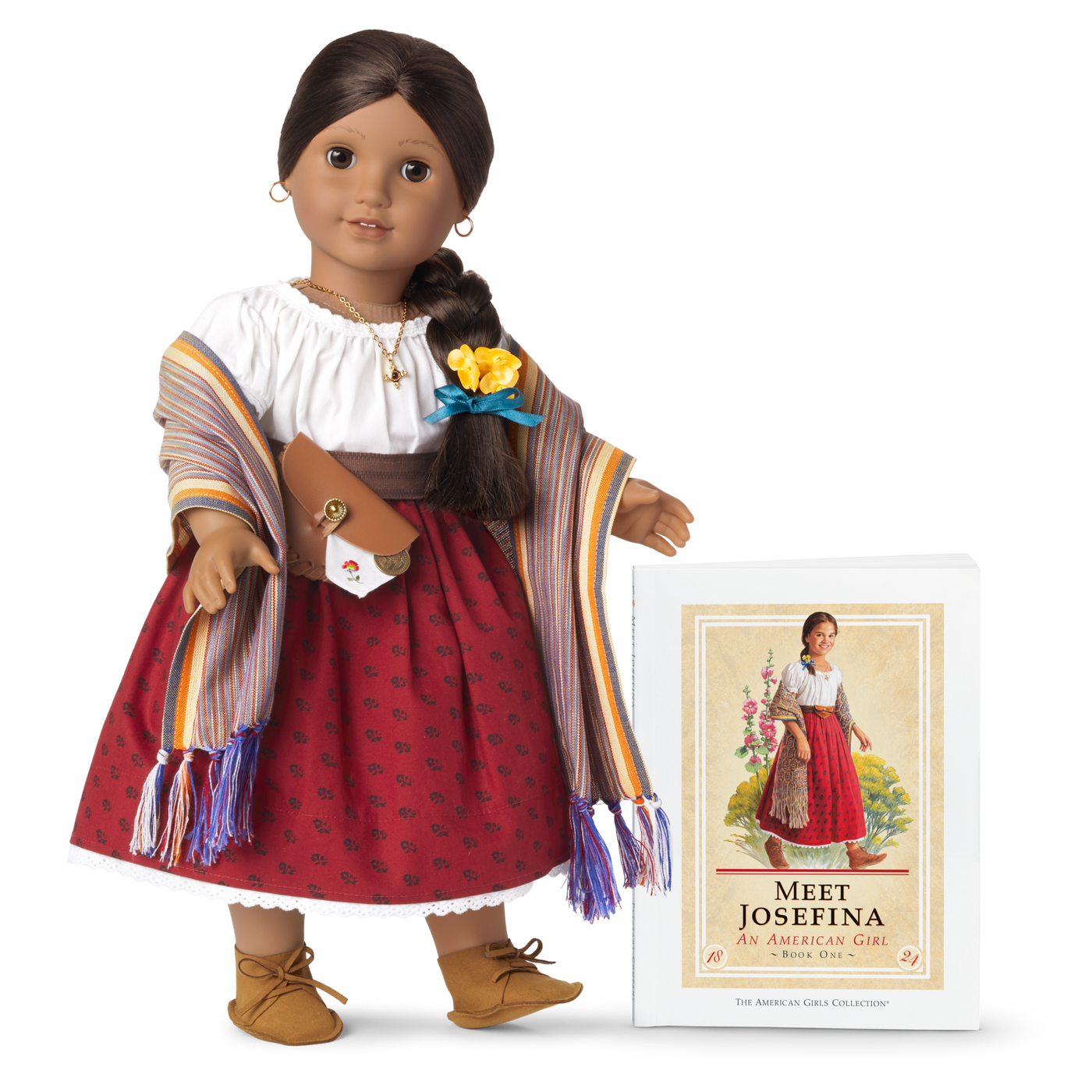 Josefina Montoya™ 18-inch Doll, Book & Accessories (Historical Characters) F3