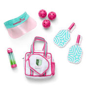 Raquel's™ Pickleball Bag & Paddle Set for 18-inch Dolls (Girl of the Year™ 2026) M1