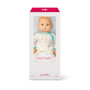 Bitty Baby® Doll #6 with red hair in Pastel Blue R5