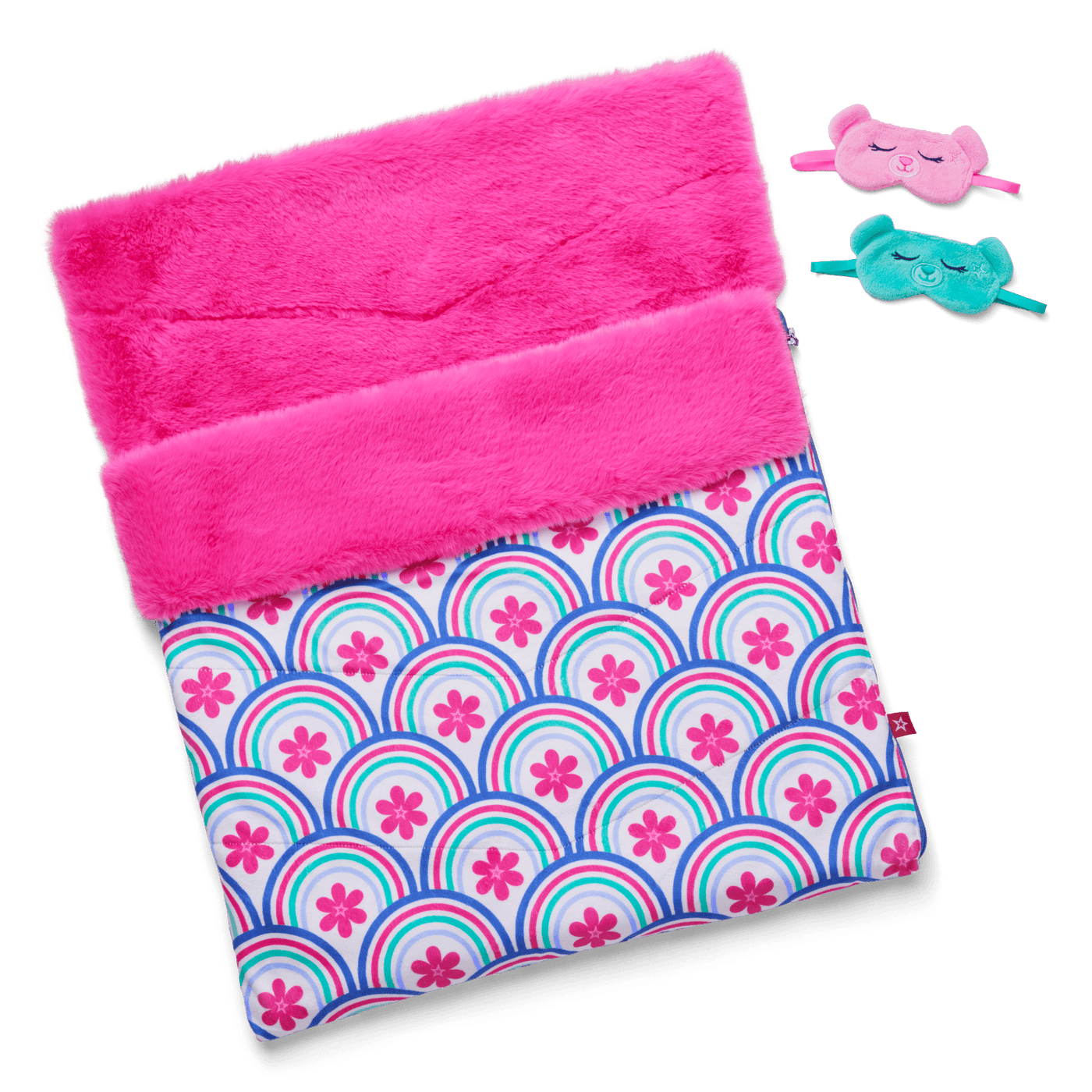 Best Sleepover Ever! Sleeping Bag Set for Two 18-inch Dolls W2