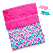 Best Sleepover Ever! Sleeping Bag Set for Two 18-inch Dolls W2