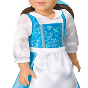 American Girl® Disney Princess Belle Blue Dress, Mrs. Potts, Chip & Accessories for 18-inch Dolls E6
