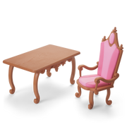 Disney Princess Belle Enchanted Castle Dining Set & Friends for 18-inch Dolls by American Girl® Z4