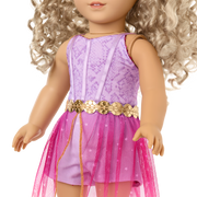 Glam Sparkly Concert Outfit for 18-inch Dolls D0
