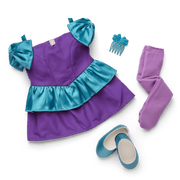 Courtney’s™ Bow-dacious Party Dress for 18-inch Dolls (Historical Characters) E5