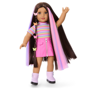Long Hair Looks™ by Truly Me™ 18-inch Doll #134 & hair accessories Q2