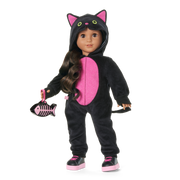 Claws & Cuddles Cat Costume for 18-inch Dolls C4