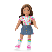 Truly Me™ 18-inch Doll #117 with wavy dark-brown hair R5