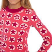 American Girl® x Hanna Andersson Berry Bright Stars Pajamas for Little Girls & Girls B9