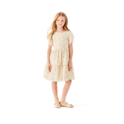 American Girl® x Janie and Jack Sparkly Cream Celebration Dress for Little Girls & Girls B8