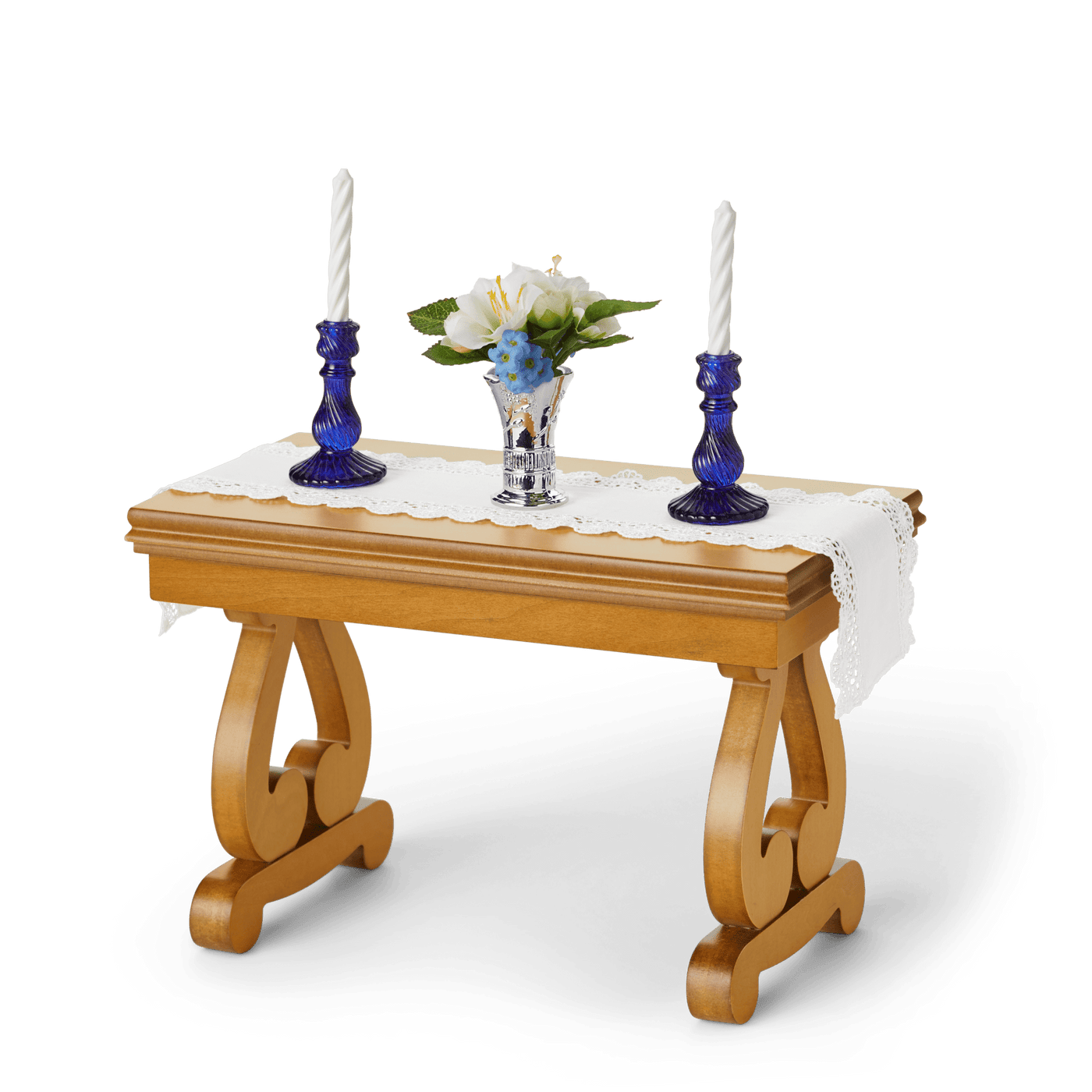 Rebecca’s™ Parlor Table for 18-inch Dolls (Historical Characters) P3