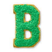 AG™ Letter B Stick-On Patch U0
