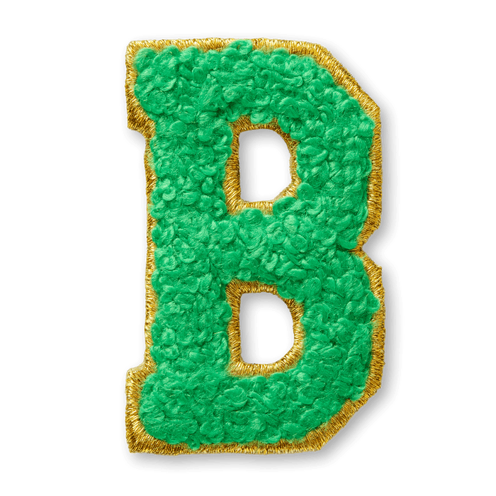 AG™ Letter B Stick-On Patch U0