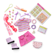Long Hair Looks™ by Truly Me™ 18-inch Doll #133 & hair accessories E6