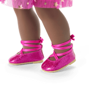 Pink Party-Ready Dress for 18-inch Dolls M0