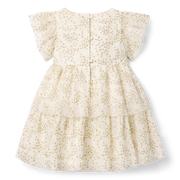 American Girl® x Janie and Jack Sparkly Cream Celebration Dress for Little Girls & Girls B8