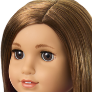 Truly Me™ 18-inch Doll #107 with straight brown hair Q0