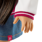 Truly Me™ 18-inch Doll #130 with straight black-brown hair N3