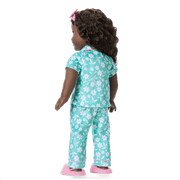 Flower Fun PJs for 18-inch Dolls F5