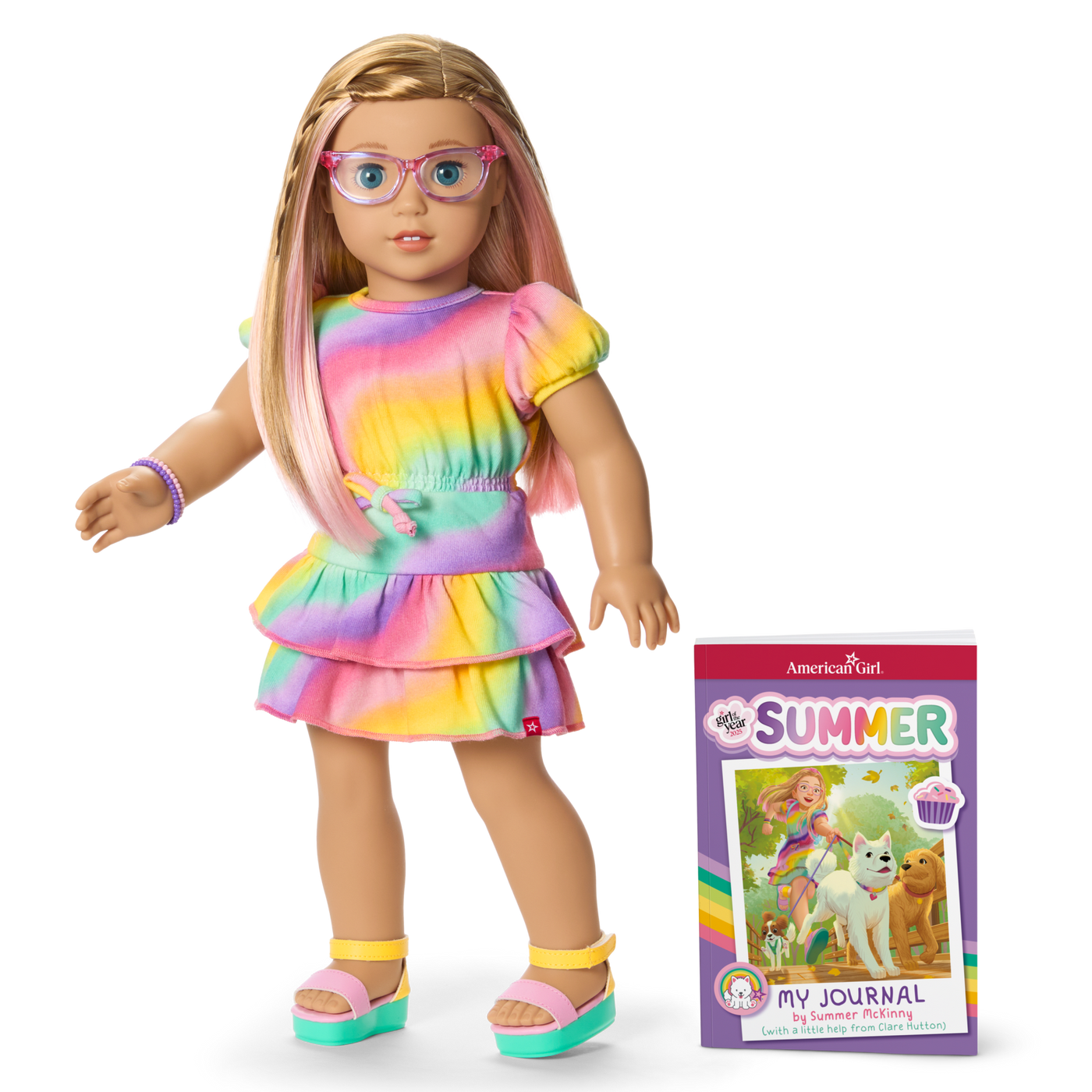 Summer™ 18-inch Doll & Journal (Girl of the Year™ 2025) U6