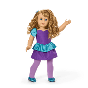 Courtney’s™ Bow-dacious Party Dress for 18-inch Dolls (Historical Characters) E5