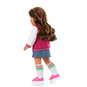Truly Me™ 18-inch Doll #117 with wavy dark-brown hair R5