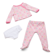 Bitty Baby® Doll #3 with blonde hair in Pastel Pink H2