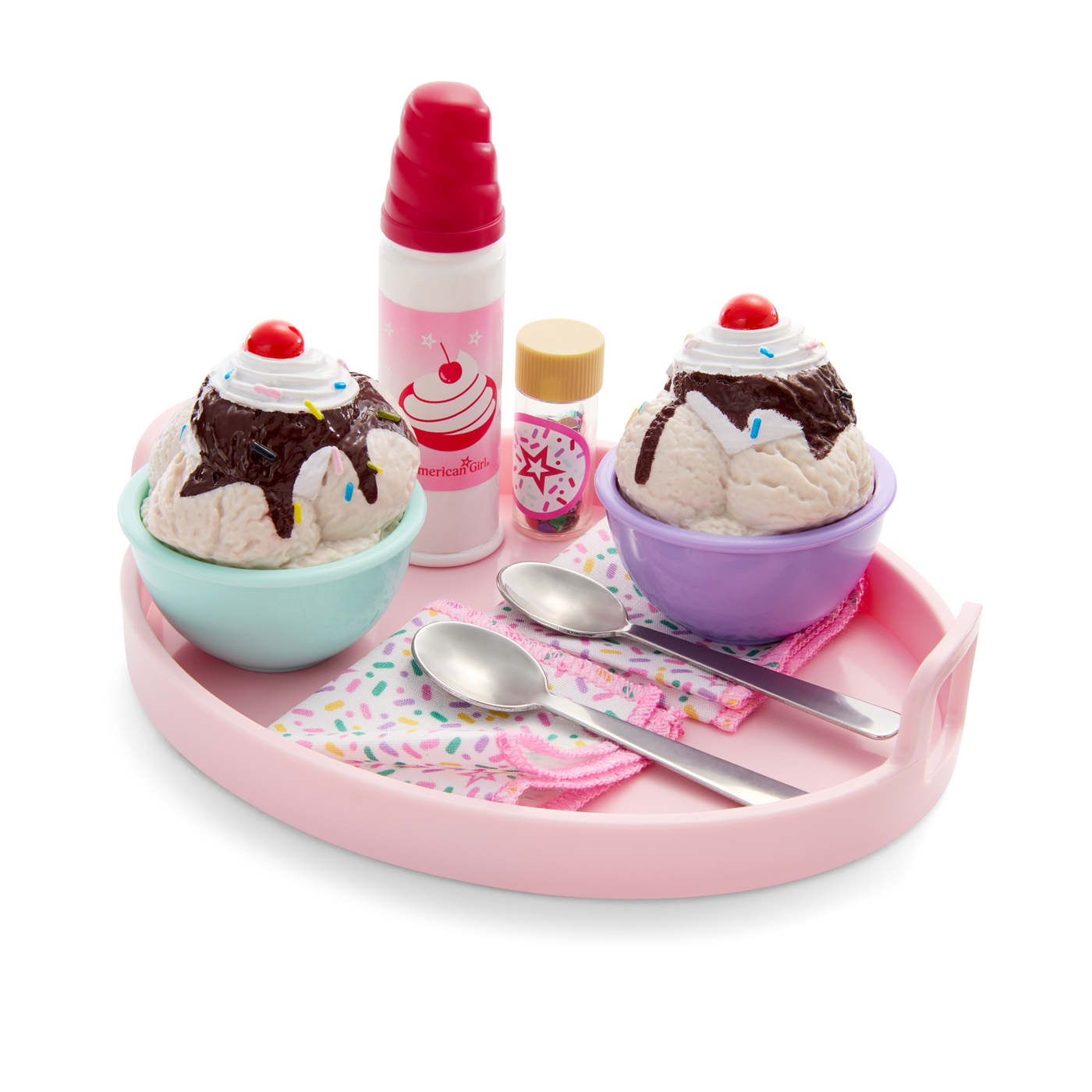 Sundaes for Two Set for 18-inch Dolls R3